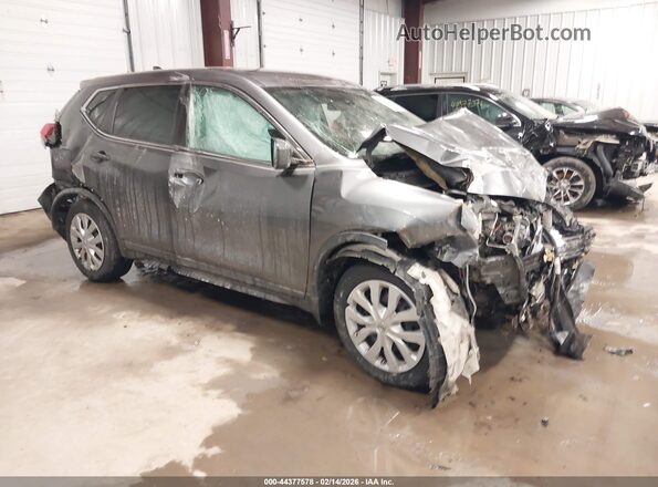 5N1AT2MT1KC746143 2019 NISSAN ROGUE Gray Delantero derecho