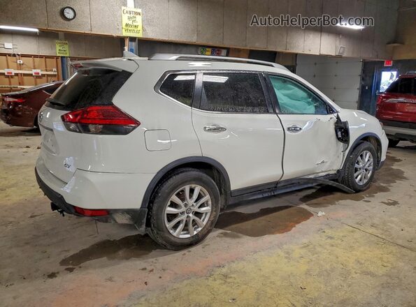 5N1AT2MT3HC815875 2017 NISSAN ROGUE Белый Задняя правая четверть