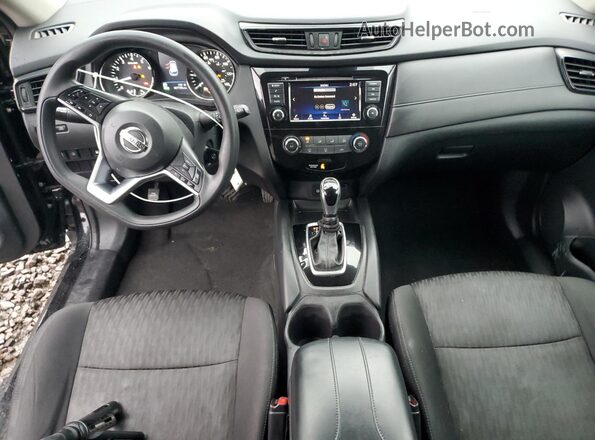 5N1AT2MT4KC845426 2019 NISSAN ROGUE Черный Вид панели приборов