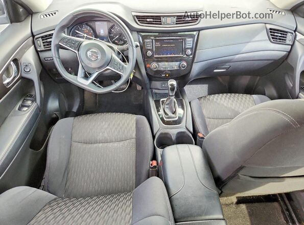 5N1AT2MT5KC777296 2019 NISSAN ROGUE Серый Вид салона спереди