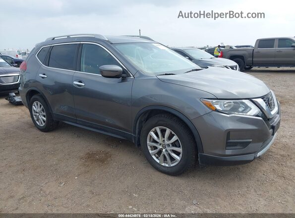 5N1AT2MT5KC798052 2019 NISSAN ROGUE Gray Delantero derecho