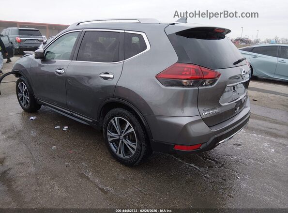5N1AT2MT6JC794896 2018 NISSAN ROGUE Серый Задняя левая четверть
