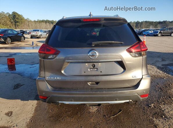 5N1AT2MT7KC760175 2019 NISSAN ROGUE Серый Вид сзади