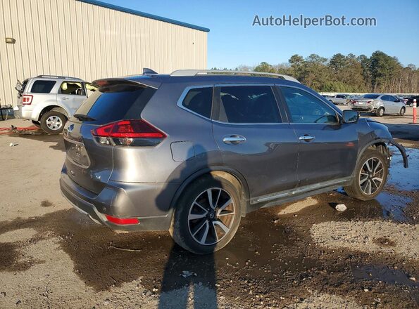 5N1AT2MT7KC760175 2019 NISSAN ROGUE Серый Задняя правая четверть