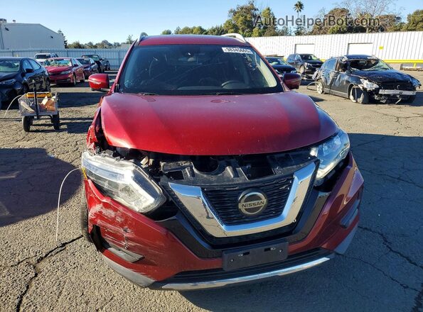5N1AT2MT8KC730229 2019 NISSAN ROGUE Red Դիմացի տեսք