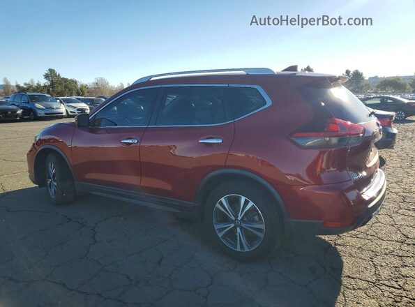 5N1AT2MT8KC730229 2019 NISSAN ROGUE Red Հետևի ձախ