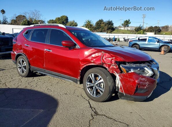 5N1AT2MT8KC730229 2019 NISSAN ROGUE Red Առջևի աջ