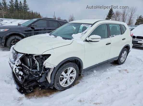 5N1AT2MT9KC752773 2019 NISSAN ROGUE Белый Передняя левая четверть