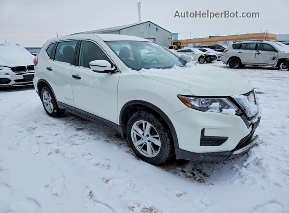 5N1AT2MT9KC752773 2019 NISSAN ROGUE Белый Передняя правая четверть