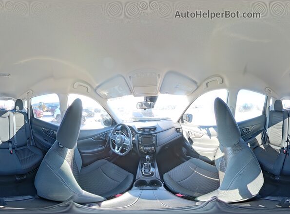 5N1AT2MT9KC841808 2019 NISSAN ROGUE White Սալոնի 360 աստիճան տեսք