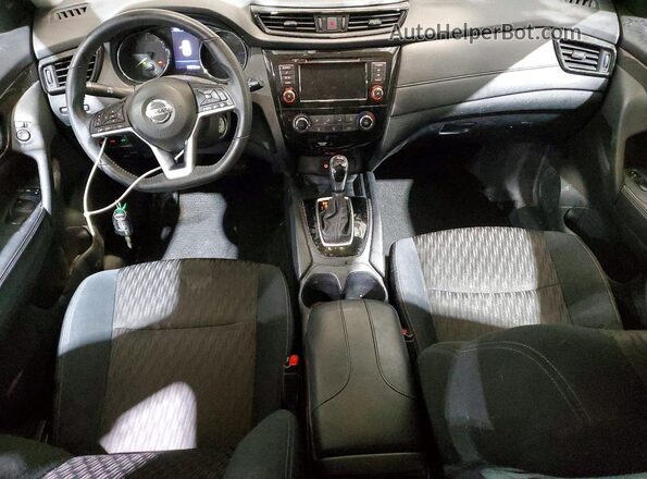 5N1AT2MV0KC785288 2019 NISSAN ROGUE White Առջևի վահանակի տեսք