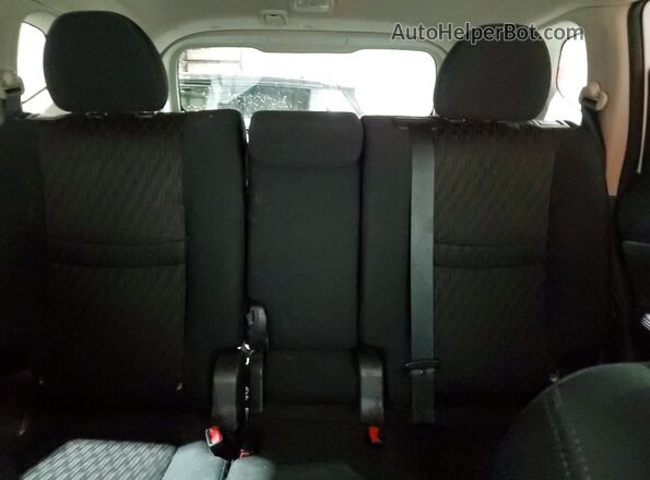 5N1AT2MV0KC785288 2019 NISSAN ROGUE White Հետևի նստատեղերի տեսք