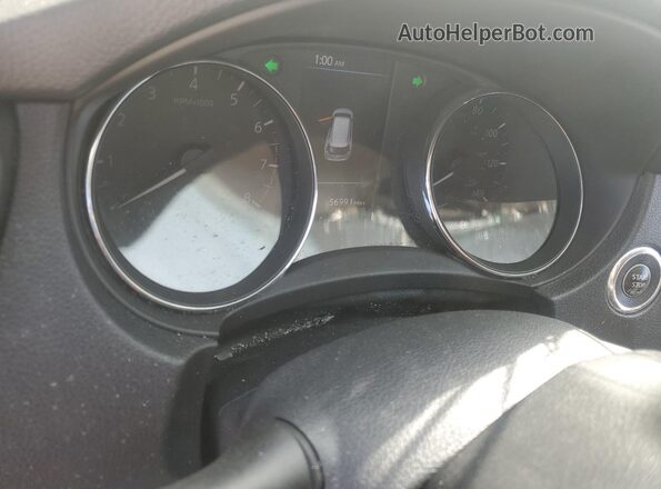 5N1AT2MV3KC732584 2019 NISSAN ROGUE Black Սարքավորումների վահանակի տեսք