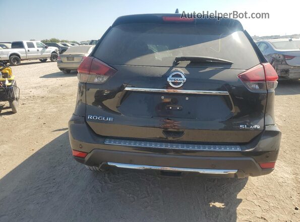 5N1AT2MV3KC732584 2019 NISSAN ROGUE Black Հետևի տեսք