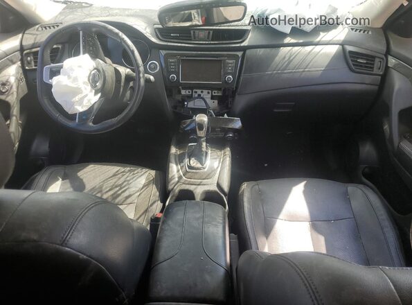 5N1AT2MV3KC732584 2019 NISSAN ROGUE Black Առջևի վահանակի տեսք
