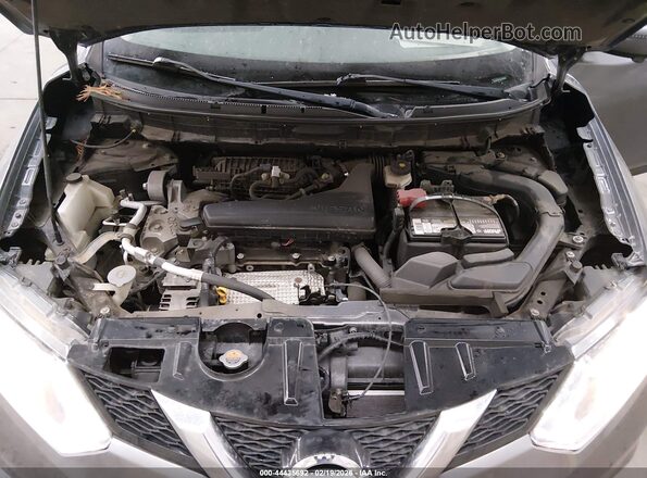 5N1AT2MV5GC815599 2016 NISSAN ROGUE Gray Rear view