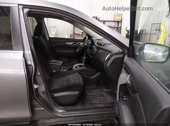 5N1AT2MV5GC815599 2016 NISSAN ROGUE Gray Front interior view