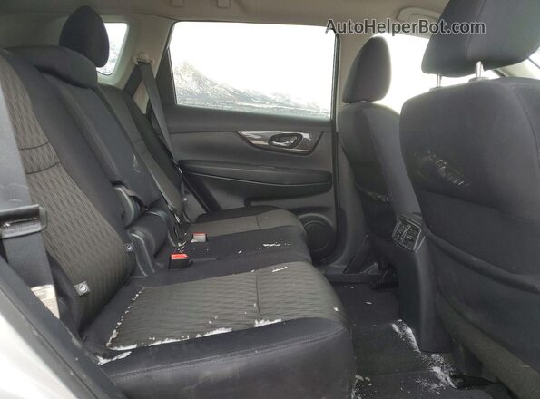 5N1AT2MV6KC703399 2019 NISSAN ROGUE Silver Հետևի նստատեղերի տեսք