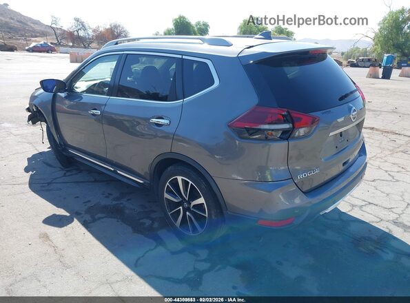 5N1AT2MV6KC823462 2019 NISSAN ROGUE Gray Հետևի ձախ