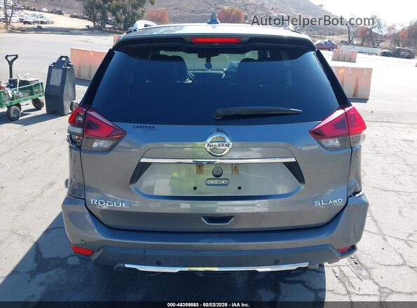 5N1AT2MV6KC823462 2019 NISSAN ROGUE Gray 