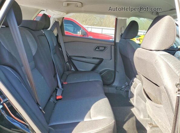 5N1AT3AB2MC842853 2021 NISSAN ROGUE Black Widok wnętrza z tyłu