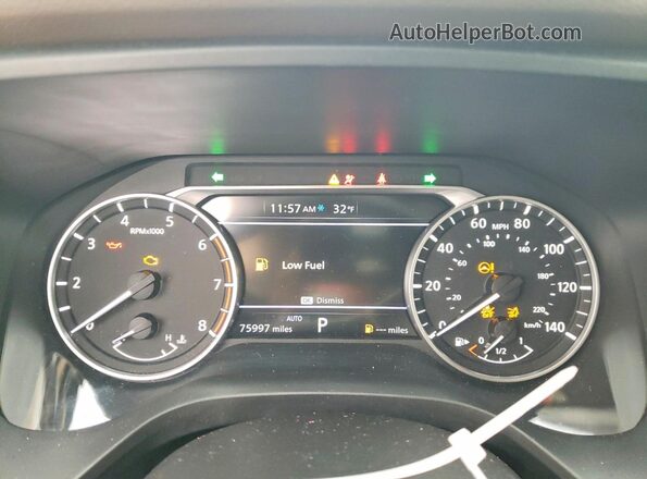 5N1AT3BB7MC834973 2021 NISSAN ROGUE Черный Вид щитка приборов