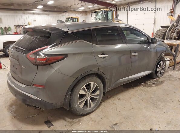 5N1AZ2ASXLN135785 2020 NISSAN MURANO Серый Задняя правая четверть