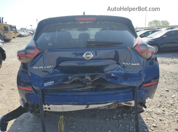5N1AZ2BS3MC115597 2021 NISSAN MURANO Синий Вид сзади