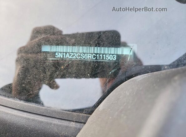5N1AZ2CS6RC111503 2024 NISSAN MURANO Red Вид підкапотного простору