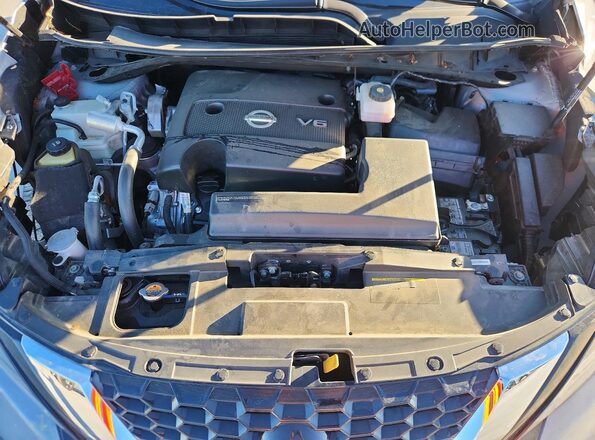 5N1AZ2DJ9PC114883 2023 NISSAN MURANO Gray Widok komory silnika