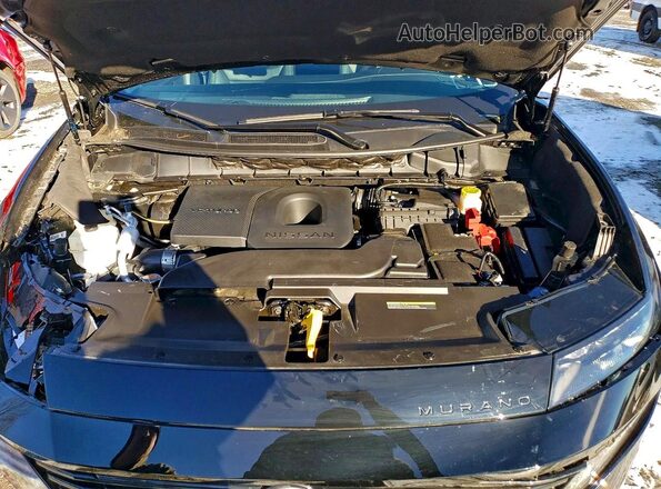 5N1AZ3BS8SC125142 2025 NISSAN MURANO Черный Вид задней части салона