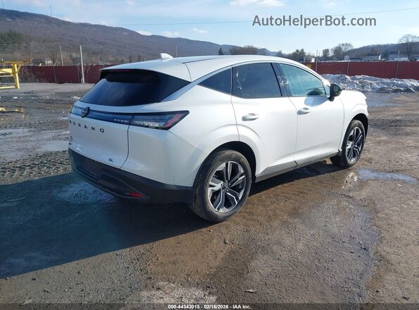 5N1AZ3CS3SC104049 2025 NISSAN MURANO Белый Задняя правая четверть