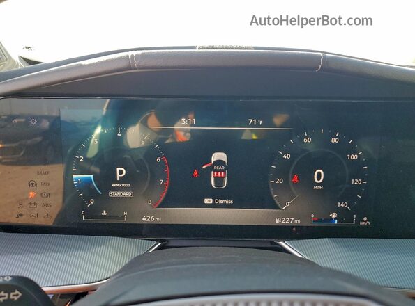 5N1AZ3CS8SC143185 2025 NISSAN MURANO Серебряный Вид щитка приборов