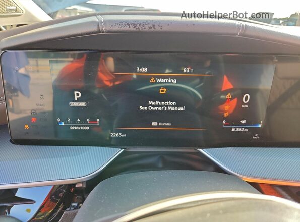 5N1AZ3DT3SC125572 2025 NISSAN MURANO Белый Вид щитка приборов