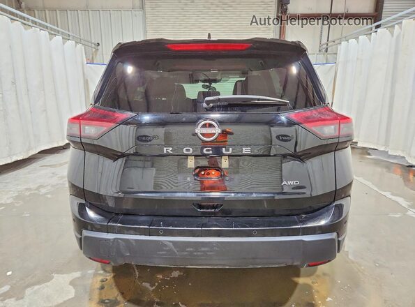 5N1BT3BB0SC789098 2025 NISSAN ROGUE Black Widok z tyłu