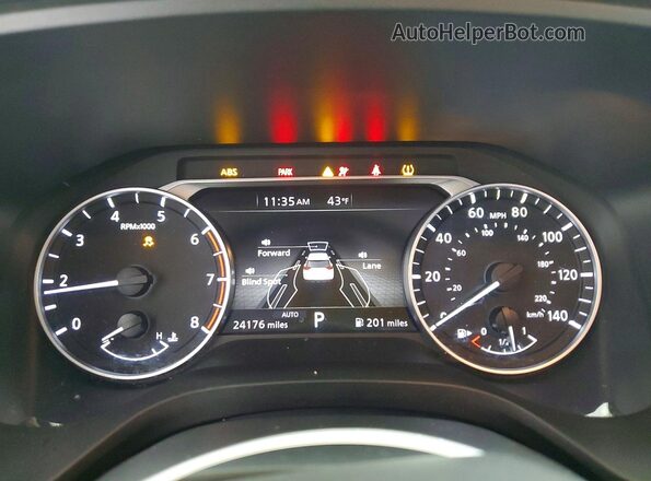5N1BT3BBXSC833561 2025 NISSAN ROGUE Gray Vista del cuadro de instrumentos
