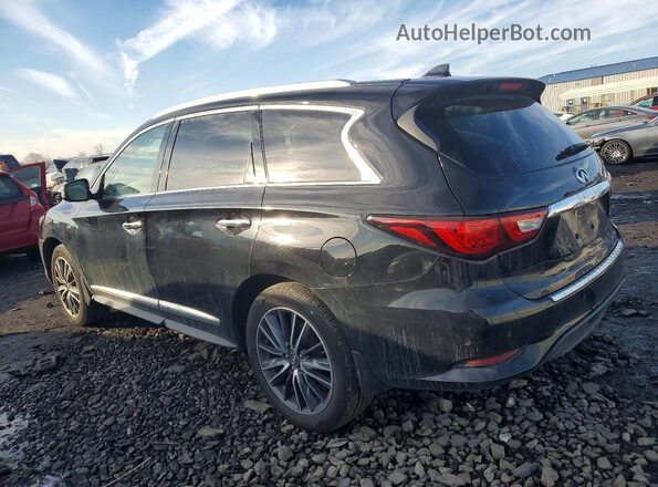 5N1DL0MM0HC504740 2017 INFINITI QX60 Black Задня ліва чверть