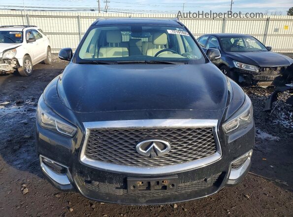 5N1DL0MM0HC504740 2017 INFINITI QX60 Black Вид спереду