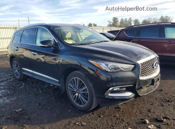 5N1DL0MM0HC504740 2017 INFINITI QX60 Black Передня права чверть