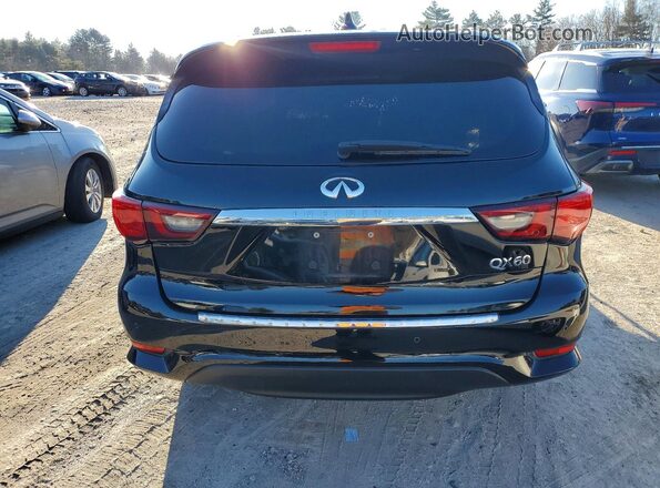 5N1DL0MM1KC504270 2019 INFINITI QX60 Black Вид ззаду