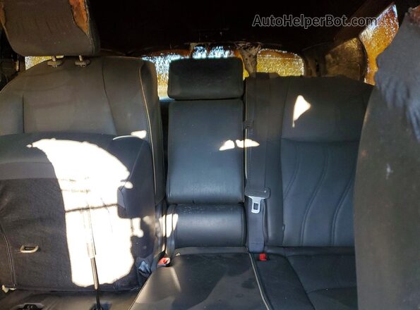 5N1DL0MM1KC504270 2019 INFINITI QX60 Black Вид задніх сидінь