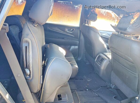 5N1DL0MM1KC504270 2019 INFINITI QX60 Black Вид задньої частини салону