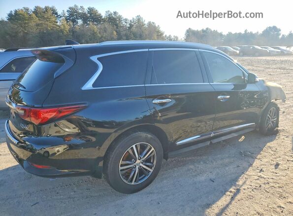 5N1DL0MM1KC504270 2019 INFINITI QX60 Black Задня права чверть