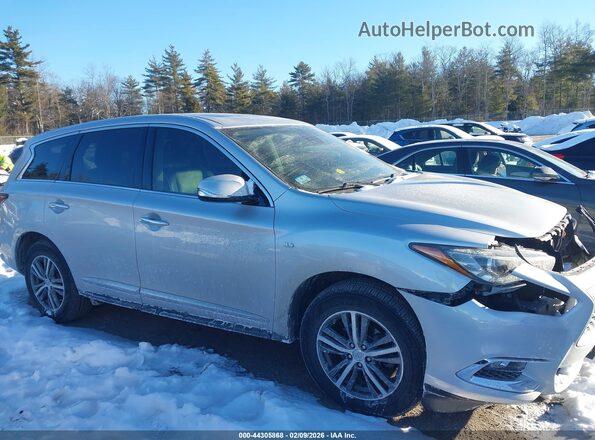 5N1DL0MM1KC520579 2019 INFINITI QX60 Серебряный Вид задней части салона