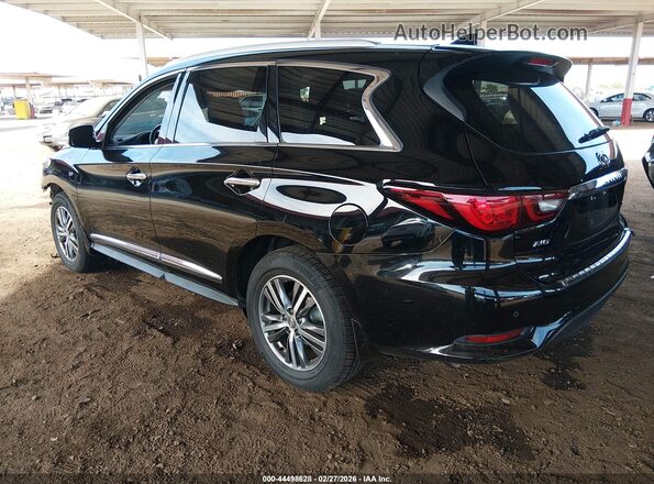 5N1DL0MM1LC516341 2020 INFINITI QX60 Черный Задняя левая четверть