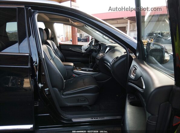 5N1DL0MM1LC516341 2020 INFINITI QX60 Черный Вид салона спереди