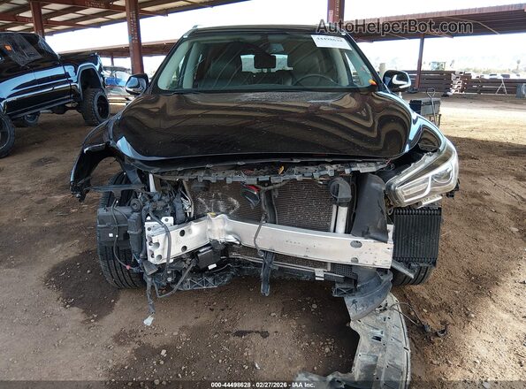 5N1DL0MM1LC516341 2020 INFINITI QX60 Черный Вид задней части салона