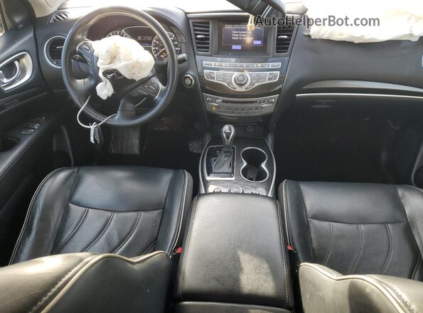 5N1DL0MM2KC527315 2019 INFINITI QX60 Gray Dashboard view