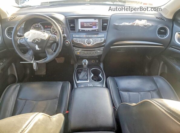5N1DL0MM3KC519529 2019 INFINITI QX60 Серый Вид панели приборов