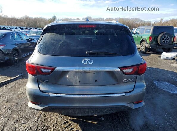 5N1DL0MM3KC519529 2019 INFINITI QX60 Серый Вид сзади
